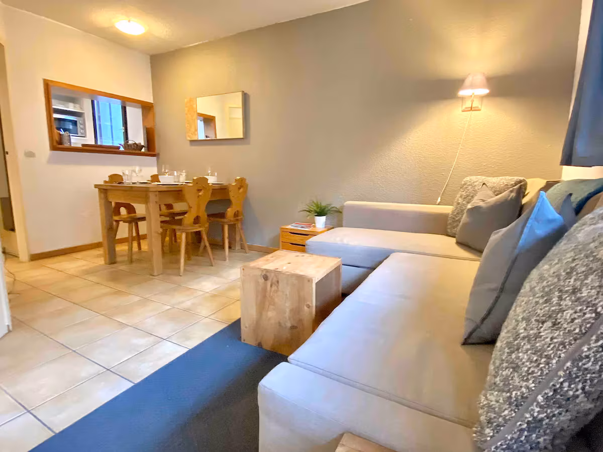 Dining and living area